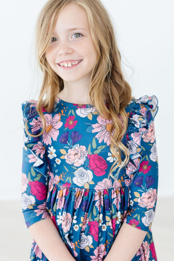 vintage-garden-ruffle-twirl-dress Mila &  Rose - Sophia's Style-Vintage Garden Ruffle Twirl Dress-6-12M--1